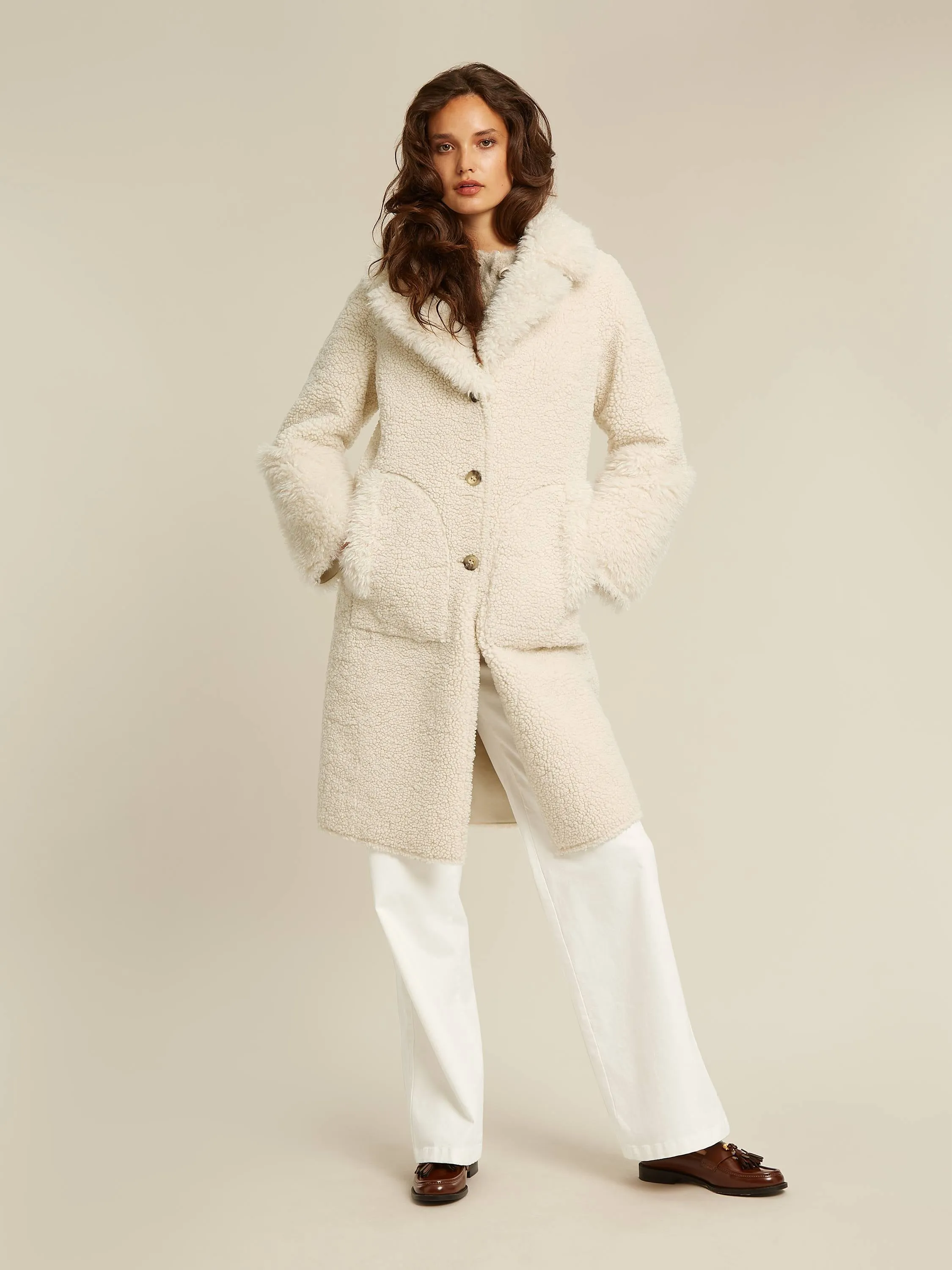 Valery coat - Off white