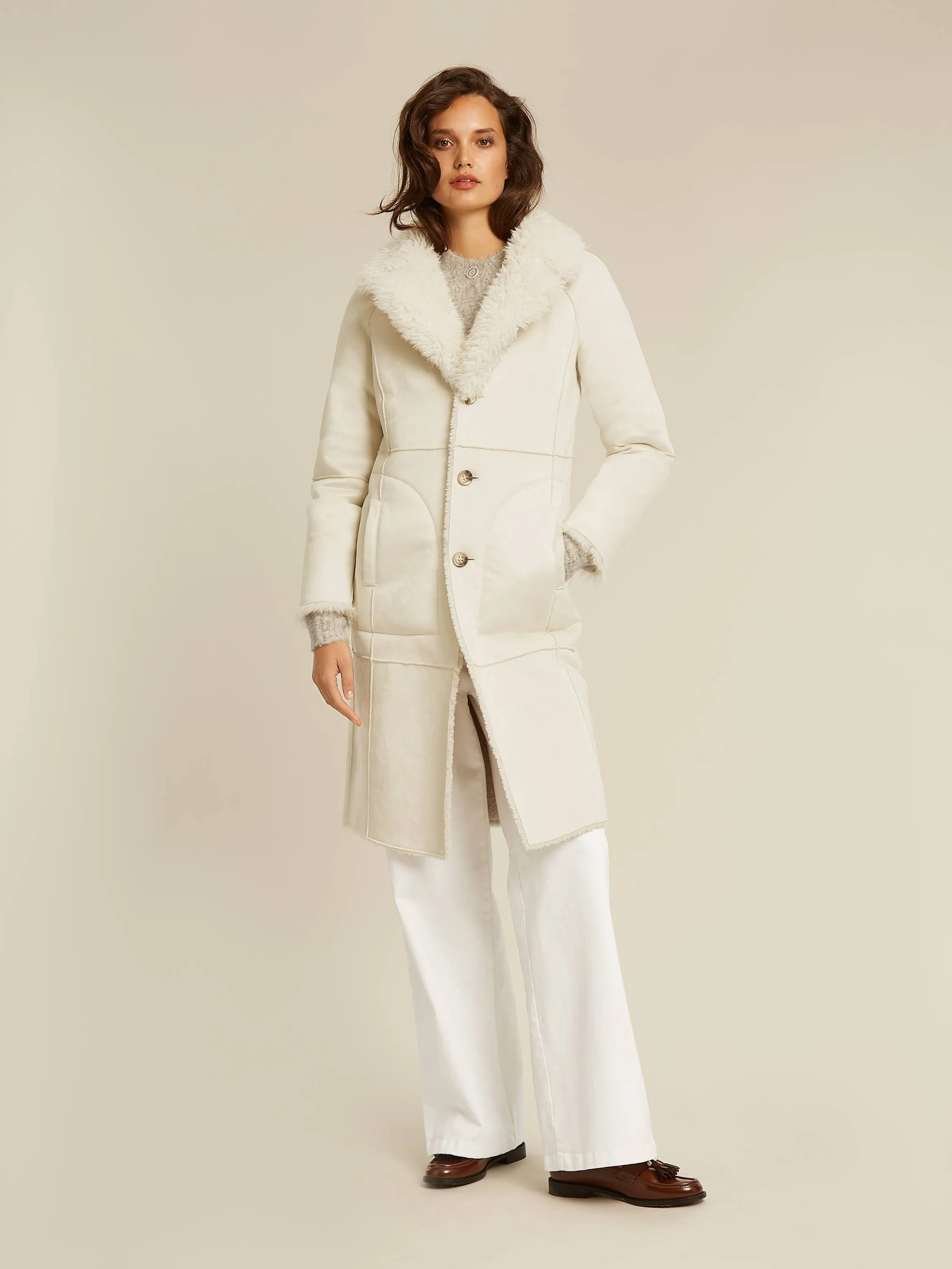 Valery coat - Off white