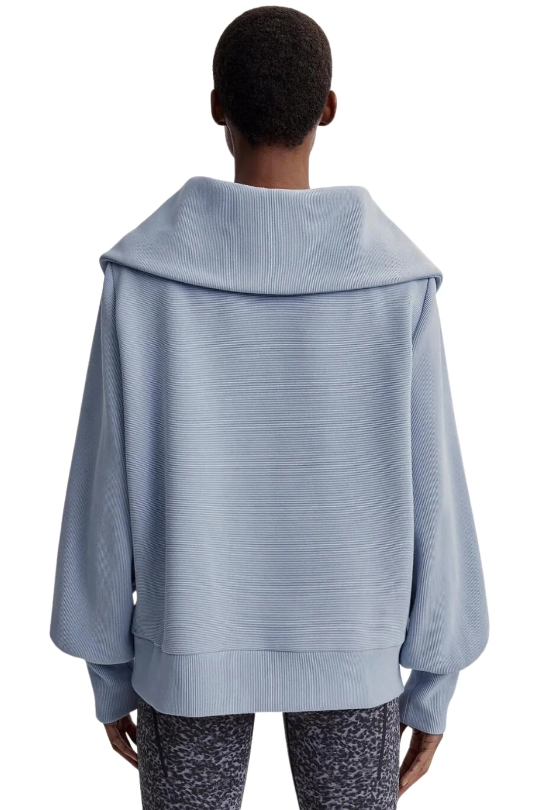 Vine Half Zip, Dusty Blue