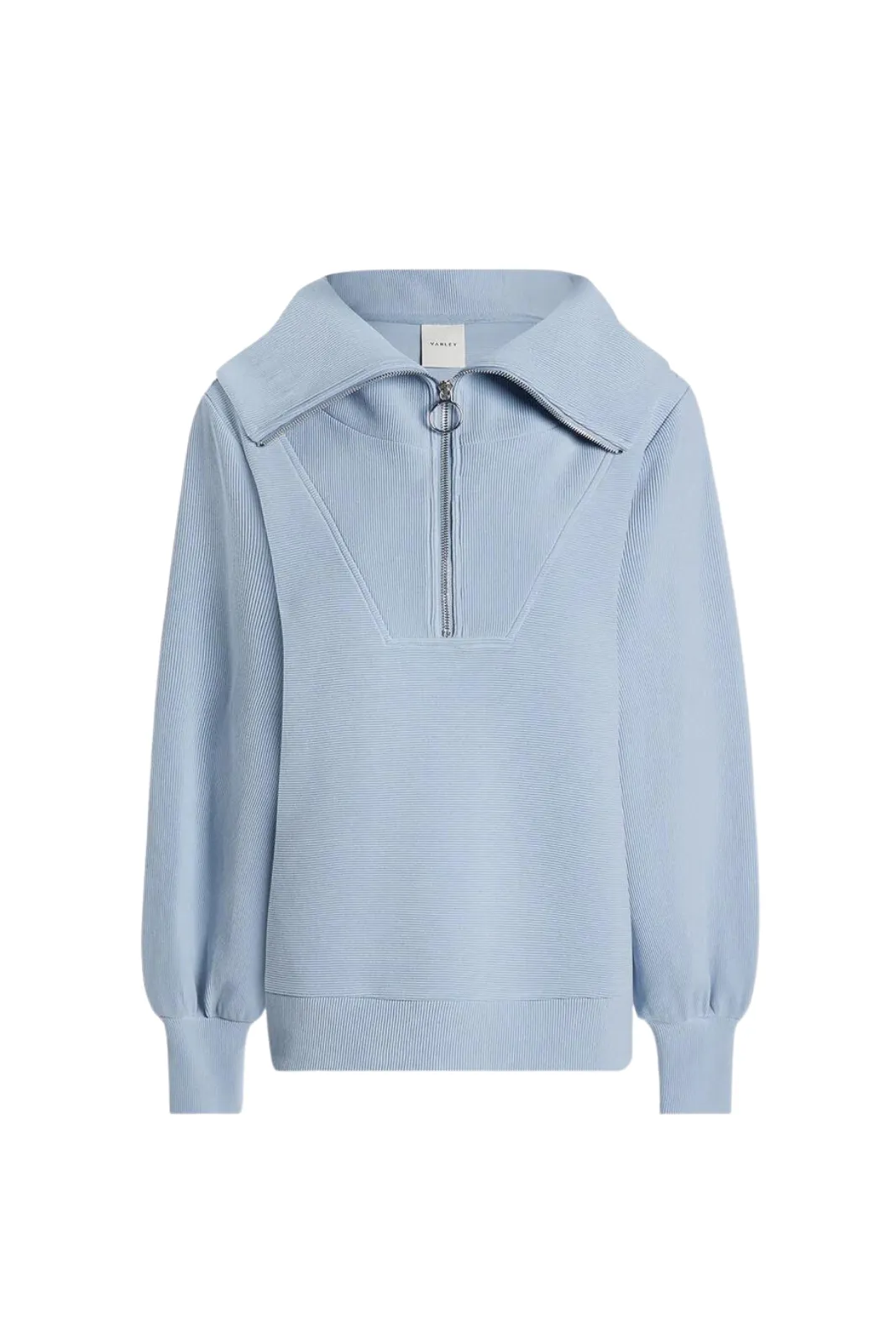 Vine Half Zip, Dusty Blue