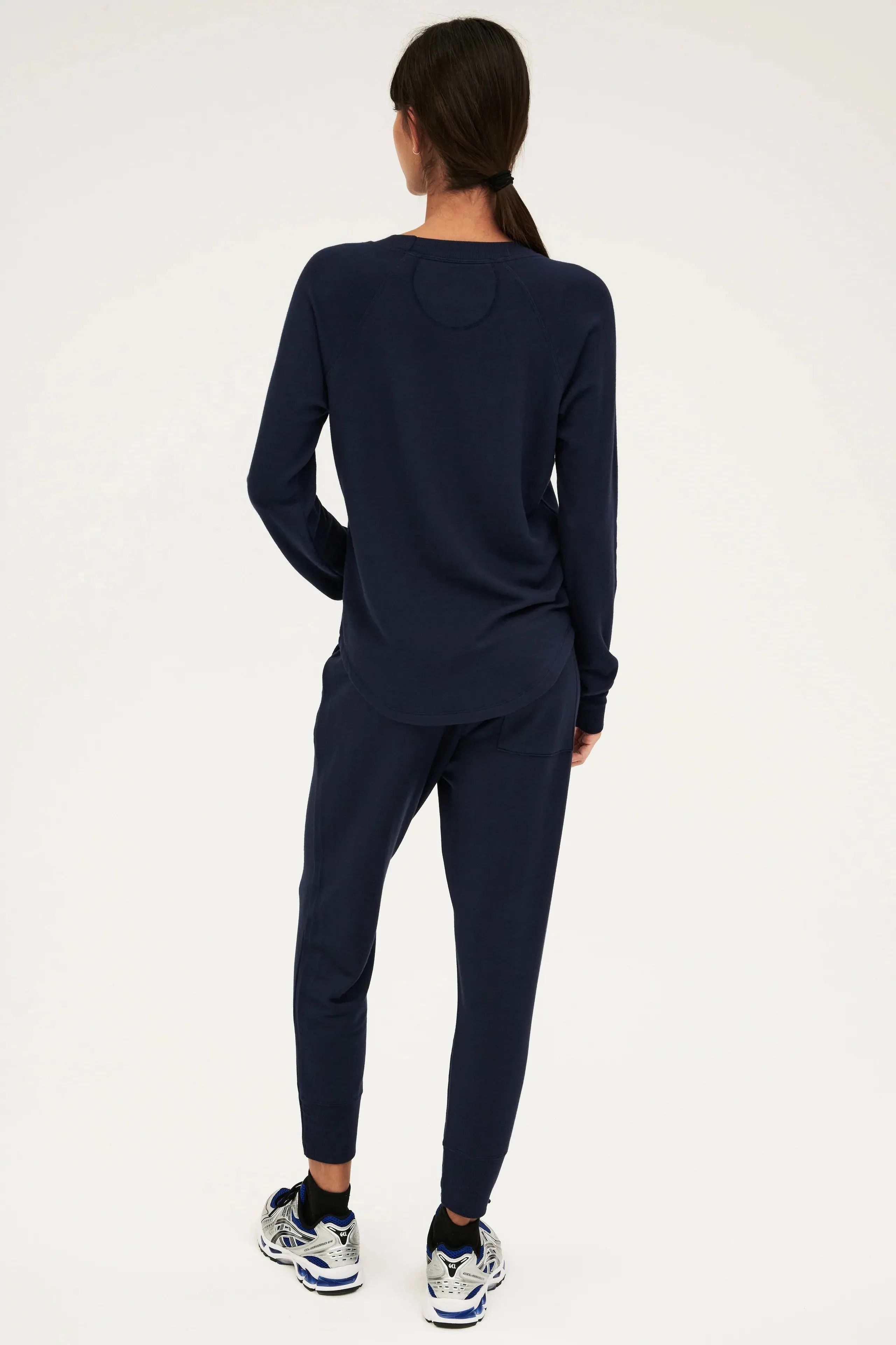 Warm Up Fleece Sweatshirt, Indigo