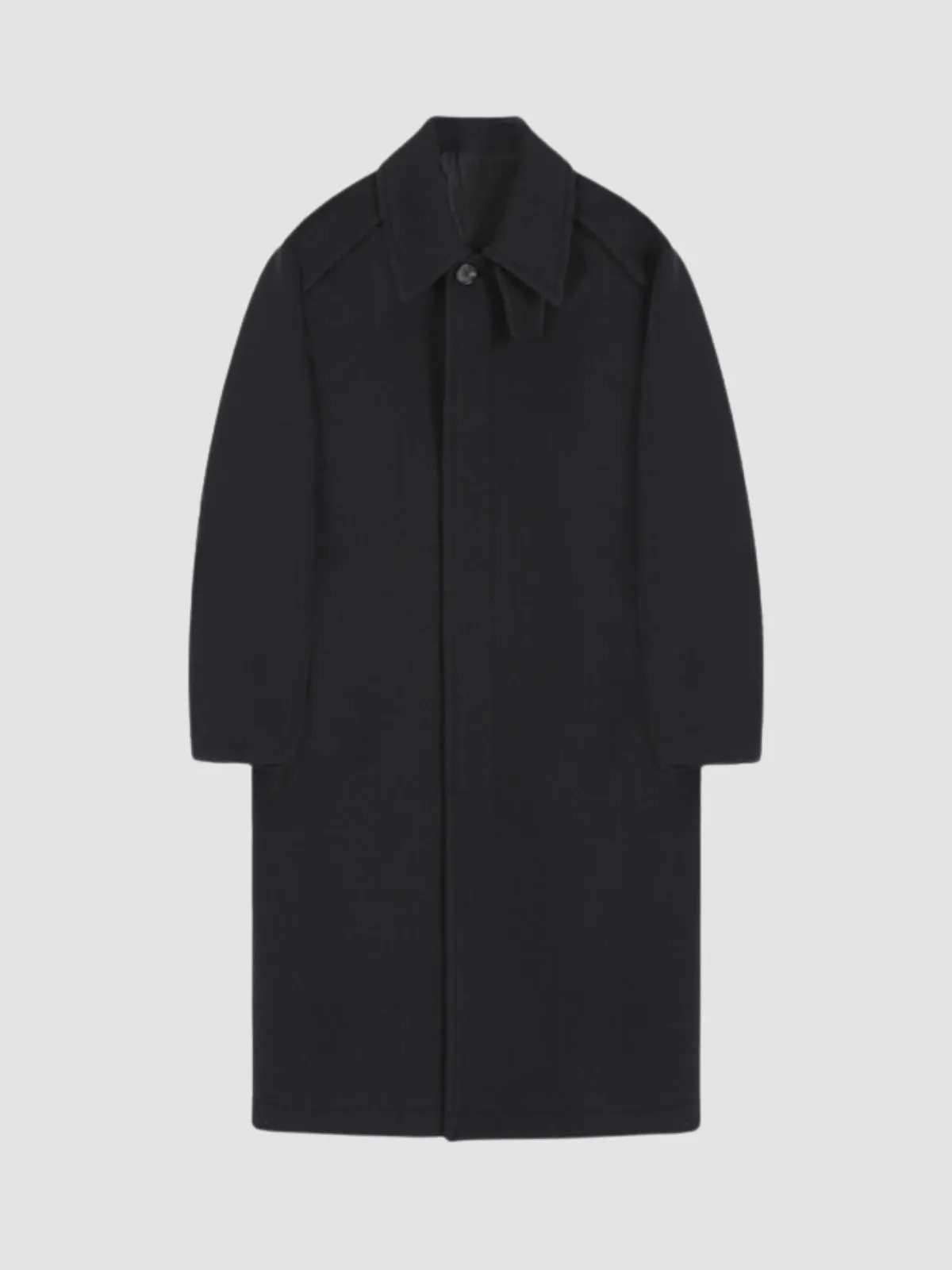 WLS Double Sided Slim Cashmere Windbreaker Coat