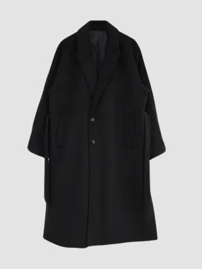 WLS Loose Long Thick Cashmere Coat