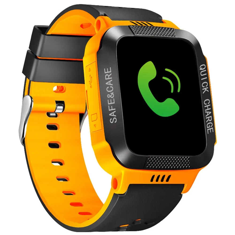 Y21S Kids Touch Screen Smart Watch with SOS, Motion Tracking and Dual Positioning