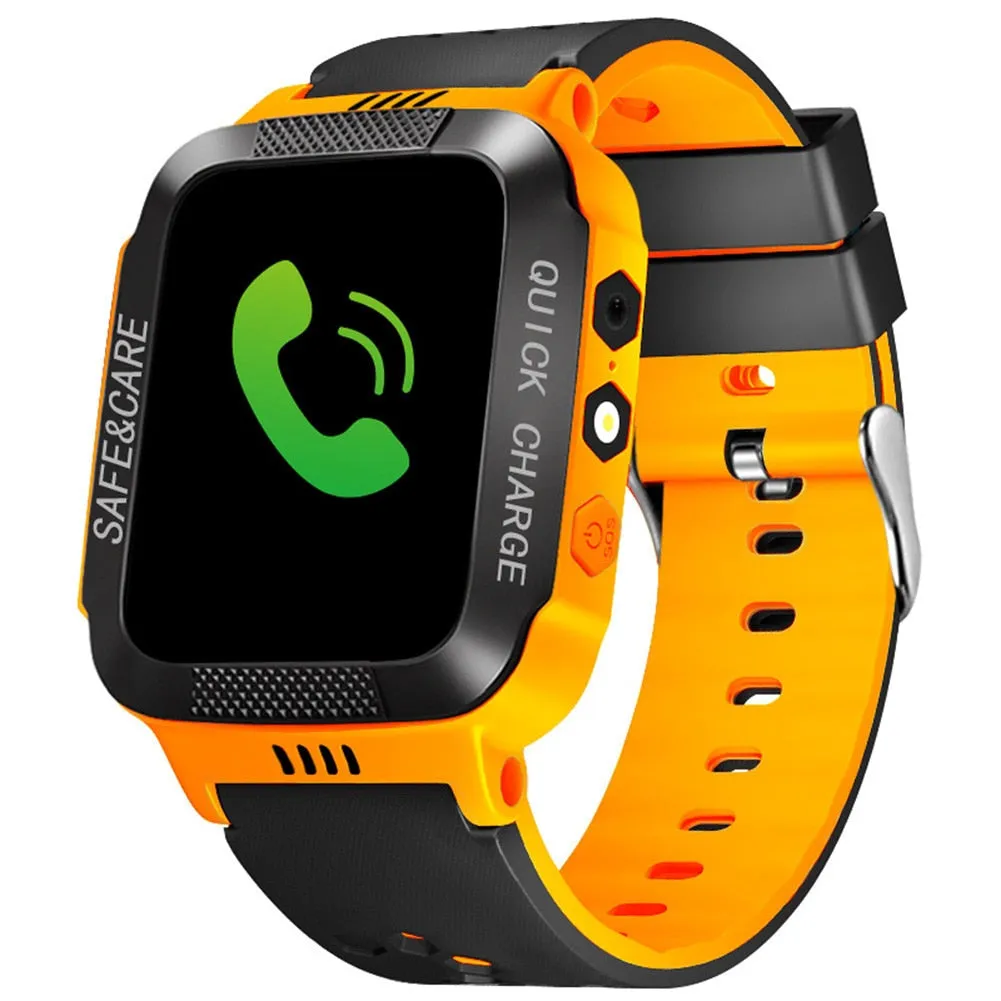 Y21S Kids Touch Screen Smart Watch with SOS, Motion Tracking and Dual Positioning