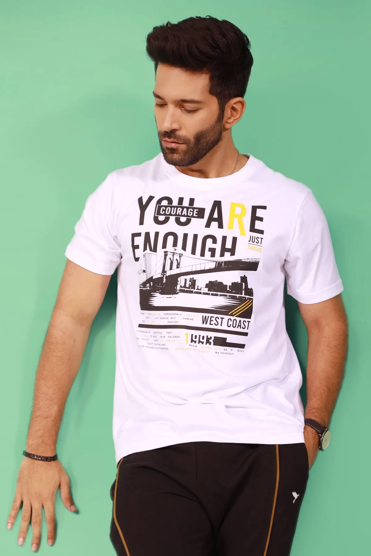 You Are Enough Graphic T-Shirt - S22 - MT0193R