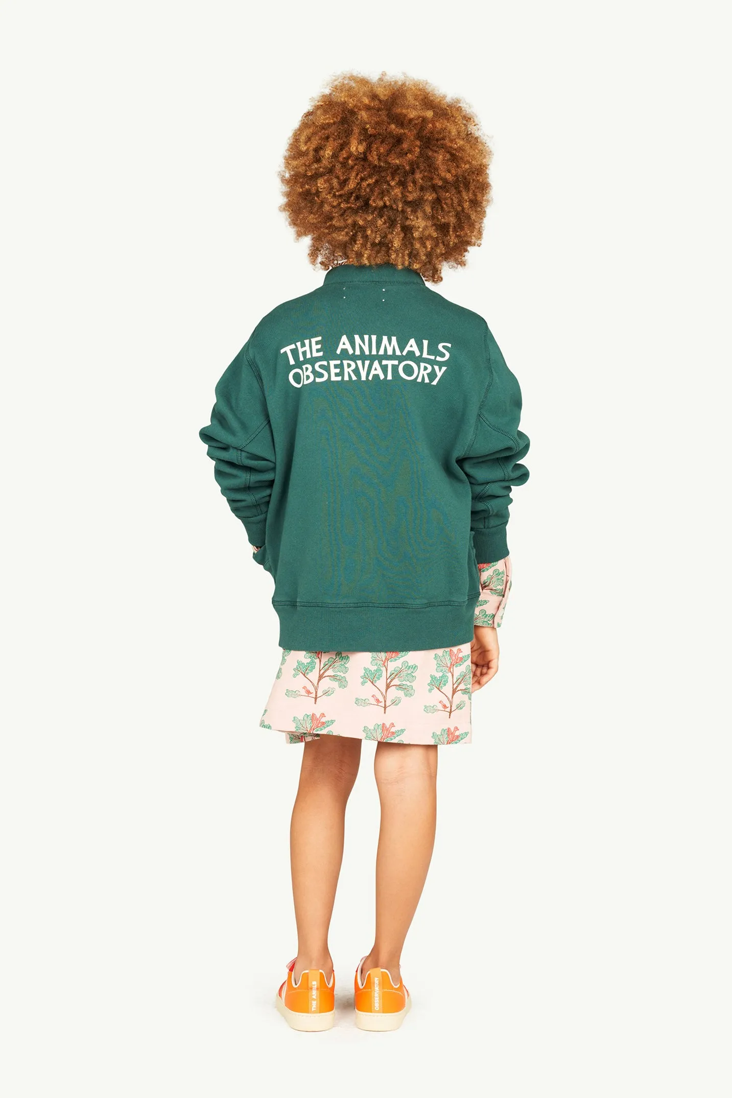 Zebra Kids Sweatshirt Dark Green